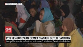 VIDEO: Tolong! Pos Pengungsian Gempa Cianjur Butuh Bantuan