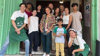 <p>"Saking enaknya sampe lupa kalo semua yang kami makan ternyata vegetarian dan <em>vegan friendly</em>," tulis Widi Mulia pada laman Instagram-nya. (Foto: Instagram: @widimulia)</p>