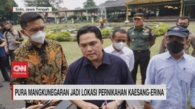 VIDEO: Pura Mangkunegaran Jadi Lokasi Pernikahan Kaesang-Erina