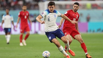 Netizen ramai memperbincangkan penampilan Harry Maguire bersama timnas Inggris usai membantai Iran 6-2 di Piala Dunia 2022.