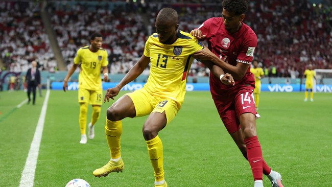 Ekuador berhasil mengalahkan Qatar dengan skor 2-0 pada pertandingan perdana Piala Dunia 2022.