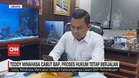 VIDEO: Teddy Minahasa Cabut BAP, Proses Hukum Tetap Berjalan