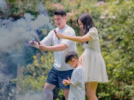 Gender Reveal Kehamilan Tiffany Soetanto Istri Chef Arnold, Sederhana tapi Bermakna