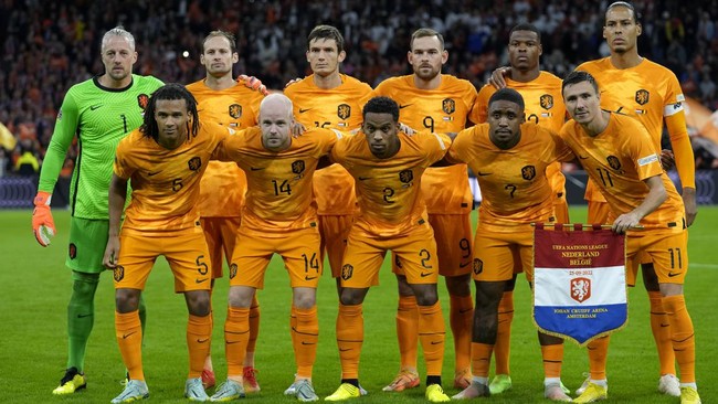 Pertandingan Senegal vs Belanda di Piala Dunia 2022 bisa disaksikan lewat live streaming, Senin (21/11).
