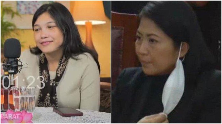 Vera Simanjuntak dan Putri Candrawathi