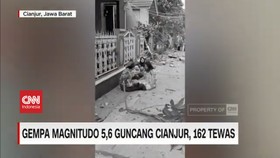 VIDEO: 162 Orang Tewas, Gempa Magnitudo 5,6 Guncang Cianjur