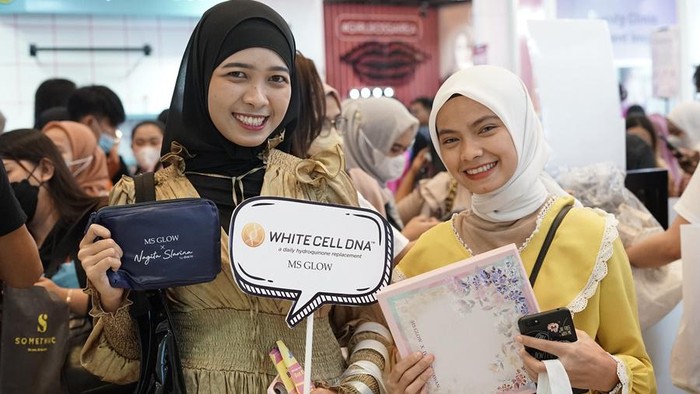 Ramai Banget! Ini Alasan Kenapa Booth MS GLOW Dipenuhi Para Beauty Enthusiast di Medan x Beauty 2022
