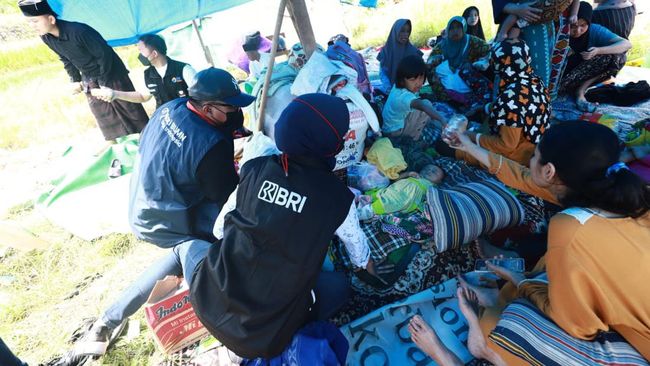 BRI Salurkan Bantuan bagi Korban Gempa Cianjur