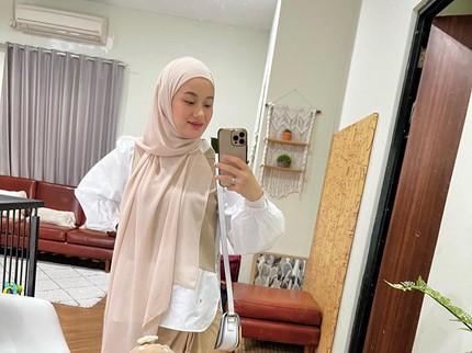 7 Potret Kehamilan Dinda Hauw, Terharu dengan Kemandirian Shaka Putra Pertamanya