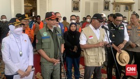 Pemerintah Prioritas Pencarian Korban Tertimbun Runtuhan Gempa