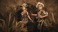 Potret Prewedding Kaesang Dan Erina Gudono Saat Memakai Baju Adat Dayak