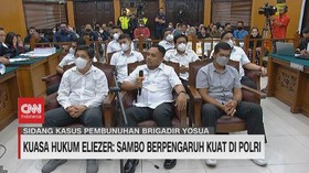 VIDEO: Kuasa Hukum Eliezer: Sambo Punya Pengaruh Kuat