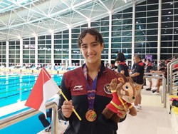 Masniari Wolf Pertajam Rekornas 50 Meter Gaya Punggung di Jerman