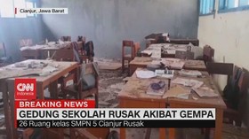VIDEO: Gedung Sekolah Rusak Akibat Gempa