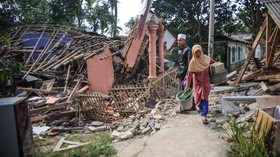 BNPB: 58 Ribu Warga Cianjur Mengungsi Usai Gempa
