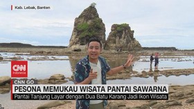 VIDEO: Pesona Memukau Wisata Pantai Sawarna