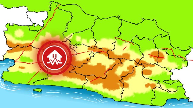 Sesar Aktif Terbaru Lintasi Jawa Barat, Ancam Infrastruktur Tol dan Permukiman
