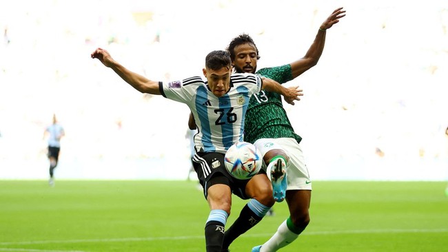 Timnas Indonesia bisa meniru Arab Saudi dan Jepang untuk mengalahkan Argentina saat bentrok di Stadion Utama Gelora Bung Karno (SUGBK), Senin (19/6).