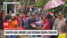 VIDEO: 7 Santri Asal Brebes Jadi Korban Gempa di Cianjur, Tiga Tewas