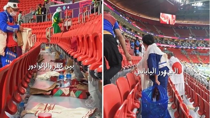 img-title Viral Fans Jepang Bersih-bersih Stadion Qatar Bahkan Saat Timnasnya Belum Tanding! Alasannya Bikin Salut Lho, Beauties