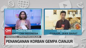 VIDEO: Penanganan Korban Gempa Cianjur