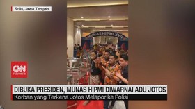 VIDEO: Dibuka Presiden, Munas HIPMI Diwarnai Adu Jotos
