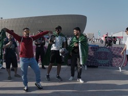 Green Falcon Tumbangkan Argentina, Publik Arab Saudi Bangga Bukan Main
