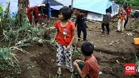Warga Pengungsi Cianjur Rasakan Durasi Guncangan Lama Gempa Sukabumi