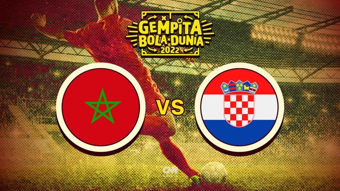Ikuti keseruan live report pertandingan Maroko vs Kroasia di Piala Dunia 2022 di sini.