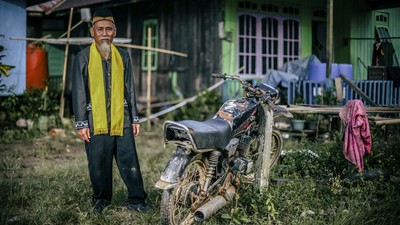 FOTO: Potret Cemas Warga Suku Balik Digilas Pembangunan IKN