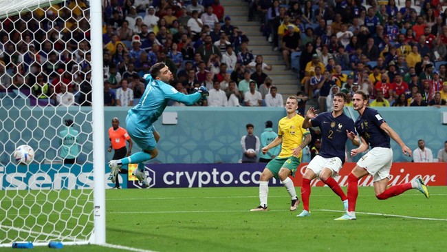 Berikut hasil, klasemen, dan top skor Piala Dunia 2022 usai Prancis meraih kemenangan telak atas Australia 4-1.