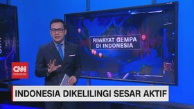 VIDEO: Indonesia Dikelilingi Sesar Aktif