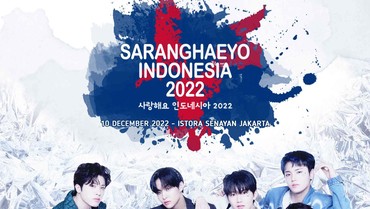 Treasure hingga JUN. K 2PM Ramaikan Konser 'Saranghaeyo Indonesia 2022'