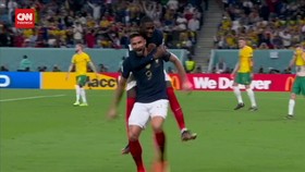 VIDEO: Prancis Lumat Australia 4-1 di Fase Grup Piala Dunia 2022