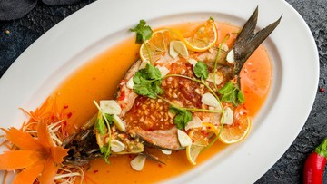 RESEP IKAN ASAM MANIS PEDAS KUAH DAN NANAS
