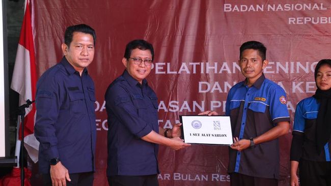 BNPP, BAZNAS & BNI Beri Paket Bantuan Usaha Bagi Desa Temajuk