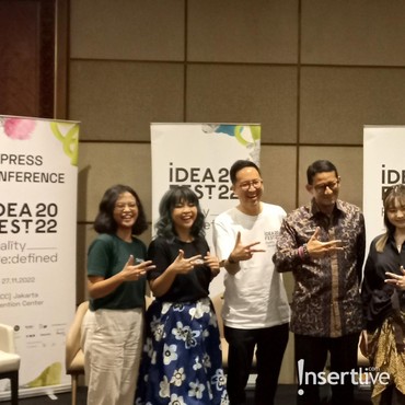 Buka IdeaFest 2022, Sandiaga Uno Tebar Optimisme untuk Pelaku Kreatif