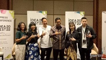 img-title Buka IdeaFest 2022, Sandiaga Uno Tebar Optimisme untuk Pelaku Kreatif