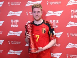 Kevin De Bruyne Bingung Dinobatkan Jadi Man of The Match