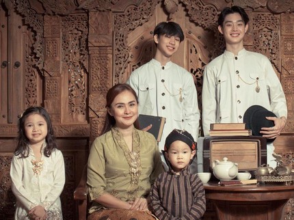 Single Parent Tangguh, Natalie Margareth Ibunda Gabriel Prince Besarkan 4 Anak Sendirian