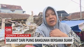 VIDEO: Selamat Dari Puing Bangunan Bersama Suami