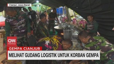 VIDEO: Melihat Gudang Logistik Untuk Korban Gempa