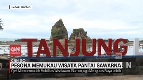 VIDEO: Pesona Memukau Wisata Pantai Sawarna