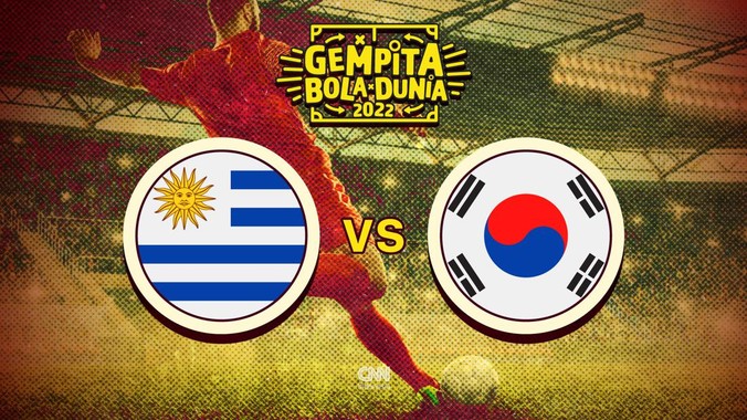 Pertandingan Uruguay vs Korea Selatan Stadion Education City pada Kamis (24/11) malam berakhir imbang 0-0.