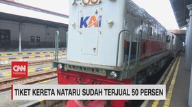 VIDEO: Jelang Nataru, Tiket Kereta Api Sudah Terjual 50 Persen