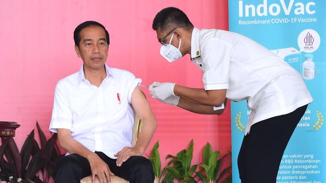 Vaksin IndoVac digunakan untuk vaksinasi keempat atau booster kedua oleh Presiden Joko Widodo. Berikut beberapa hal yang perlu diketahui soal vaksin IndoVac.