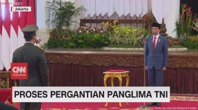 VIDEO: Proses Pergantian Panglima TNI