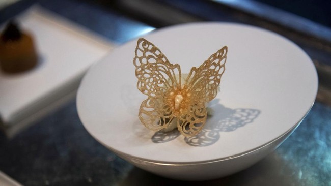 FOTO: Restoran di Spanyol Raih Bintang Tiga Michelin