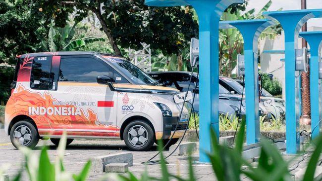 Mobil listrik Wuling Air EV yang digunakan di acara perhelatan Konferensi Tingkat Tinggi (KTT) G20 di Bali dijual.