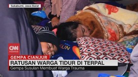 VIDEO: 4 Hari Tinggal di Tenda Pengungsian, Warga Trauma Gempa Susulan
